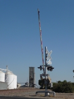 Looking South (Railroad East)